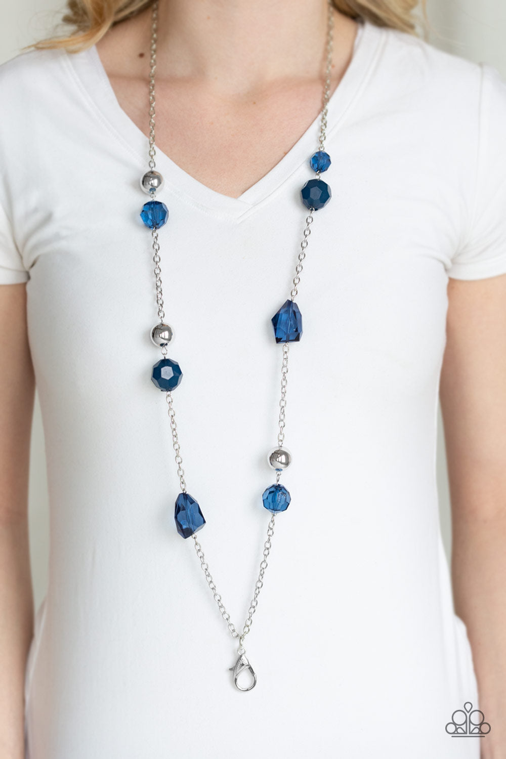 Royal Roller - Blue Lanyard
