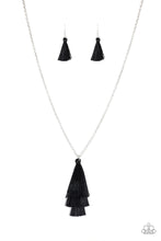 Load image into Gallery viewer, Triple The Tassel - Black
