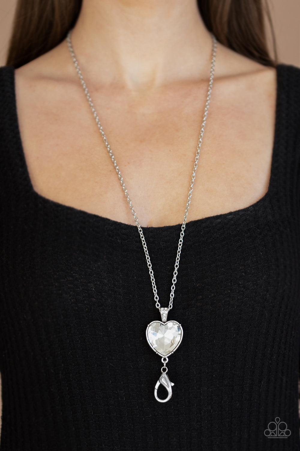 Lovely Luminosity - White Lanyard